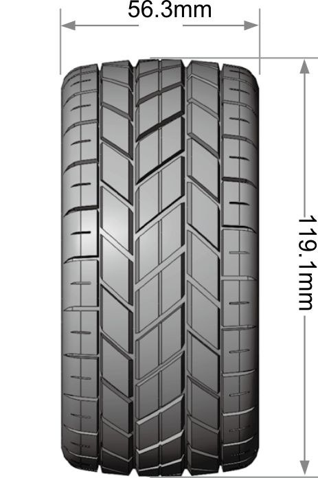 Louise Däck & Fälg ST-ROCKET 1/10 Soft MFT (Lös 12, 14 & 17mm Hex) (2)