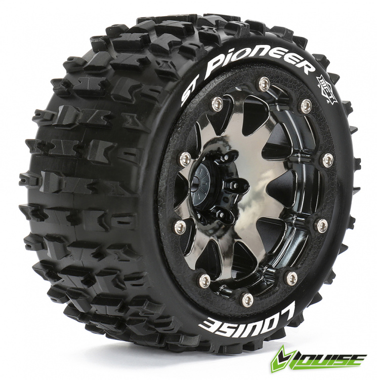 Louise Däck & Fälg ST-PIONEER 1/10 Svartkrom (1/2) MFT (2)