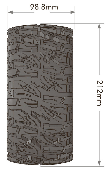 Louise Däck & Fälg X-MALLET Kraton 8S (MFT) (2)