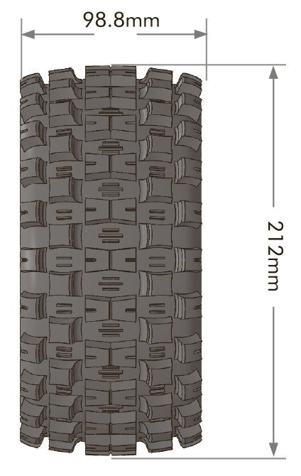 Louise Däck & Fälg X-MCROSS X-MAXX (MFT) (2)