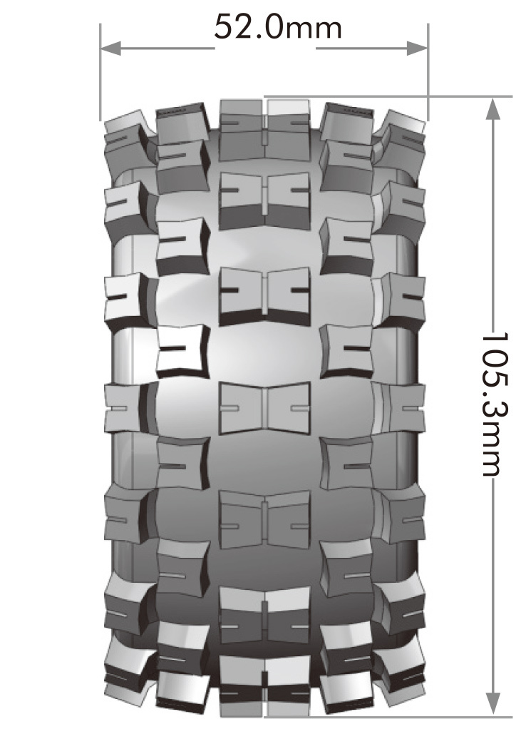 Louise Däck & Fälg ST-MCROSS Mini MAXX/XRT (0 & 1/2 Offset Hex) (2)