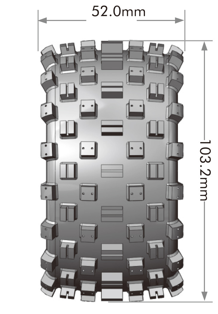 Louise Däck & Fälg ST-ROCK Mini MAXX/XRT (0 & 1/2 Offset Hex) (2)