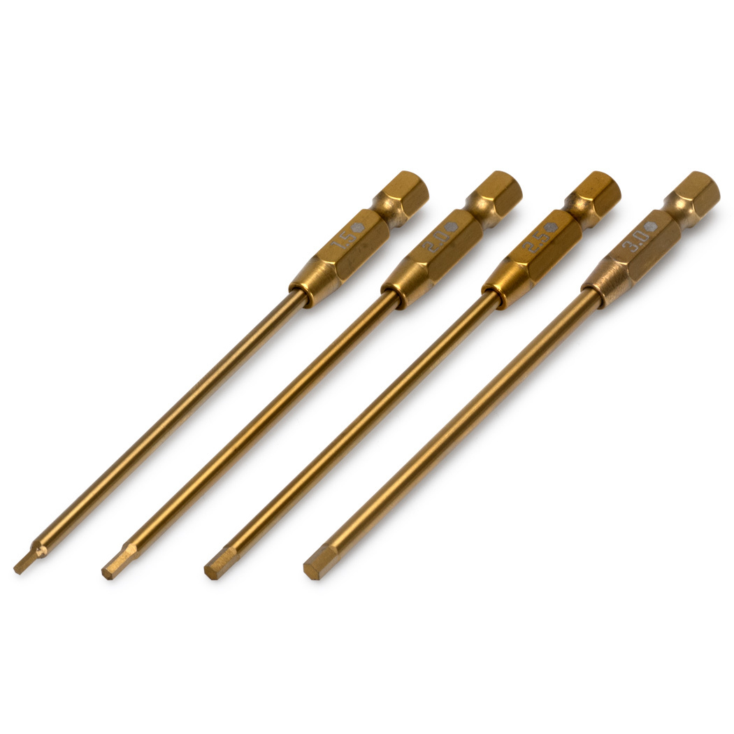 M-DRIVE Power Tool Bits Set Insex 1.5, 2, 2.5, 3mm