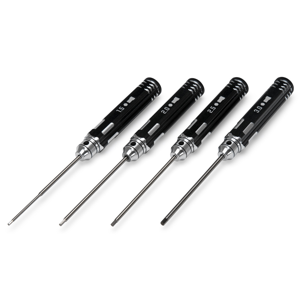 M-DRIVE Insexnyckel Rak Set - 1.5, 2, 2.5 & 3mm