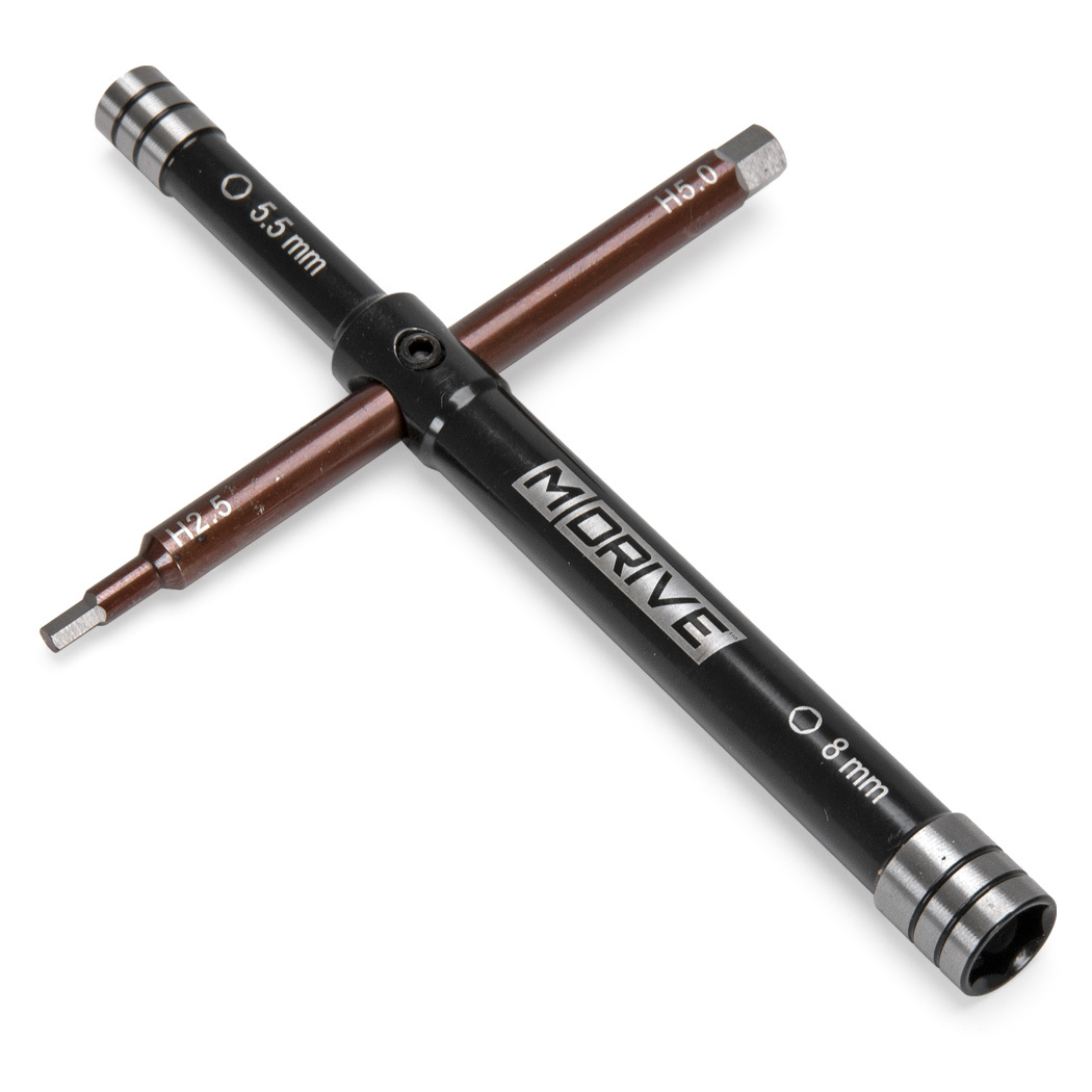 M-Drive Multi Glödstift Verktyg - Muttrar: 5.5/8mm & Insex: 2.5/5mm