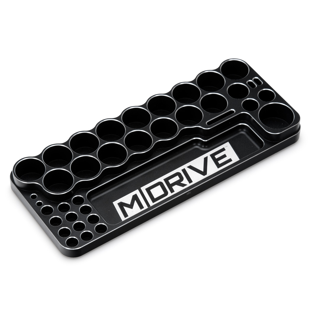 M-Drive Verktygshållare Aluminium CNC - 188x79x17.5mm