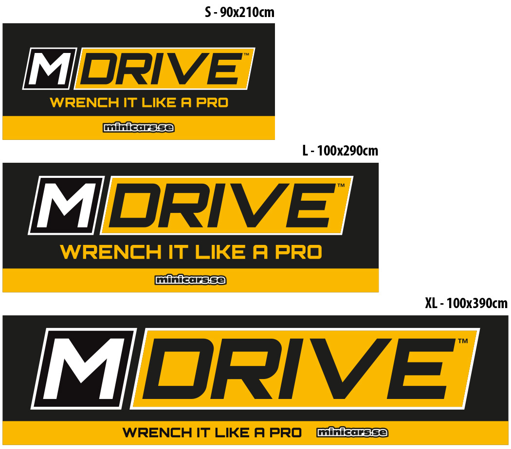 Banner M-Drive - XL 100x390cm