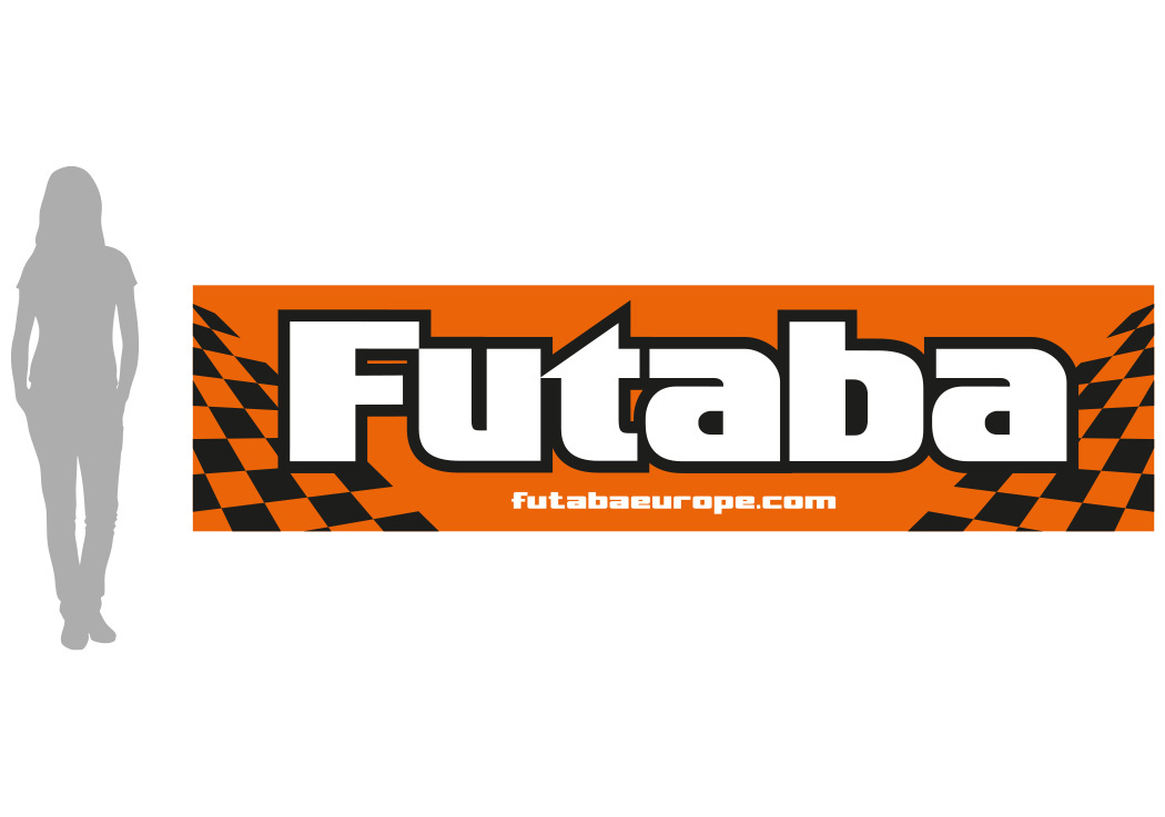Banner Futaba - XL 100x390cm