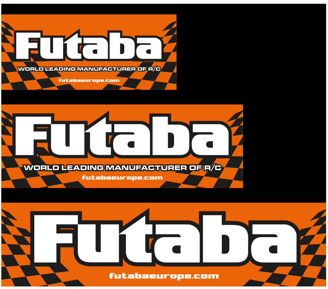 Banner Futaba - XL 100x390cm