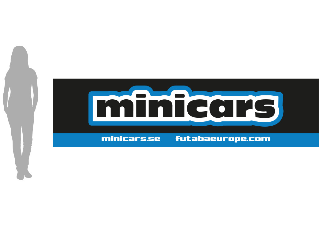 Banner Minicars - XL 100x390cm