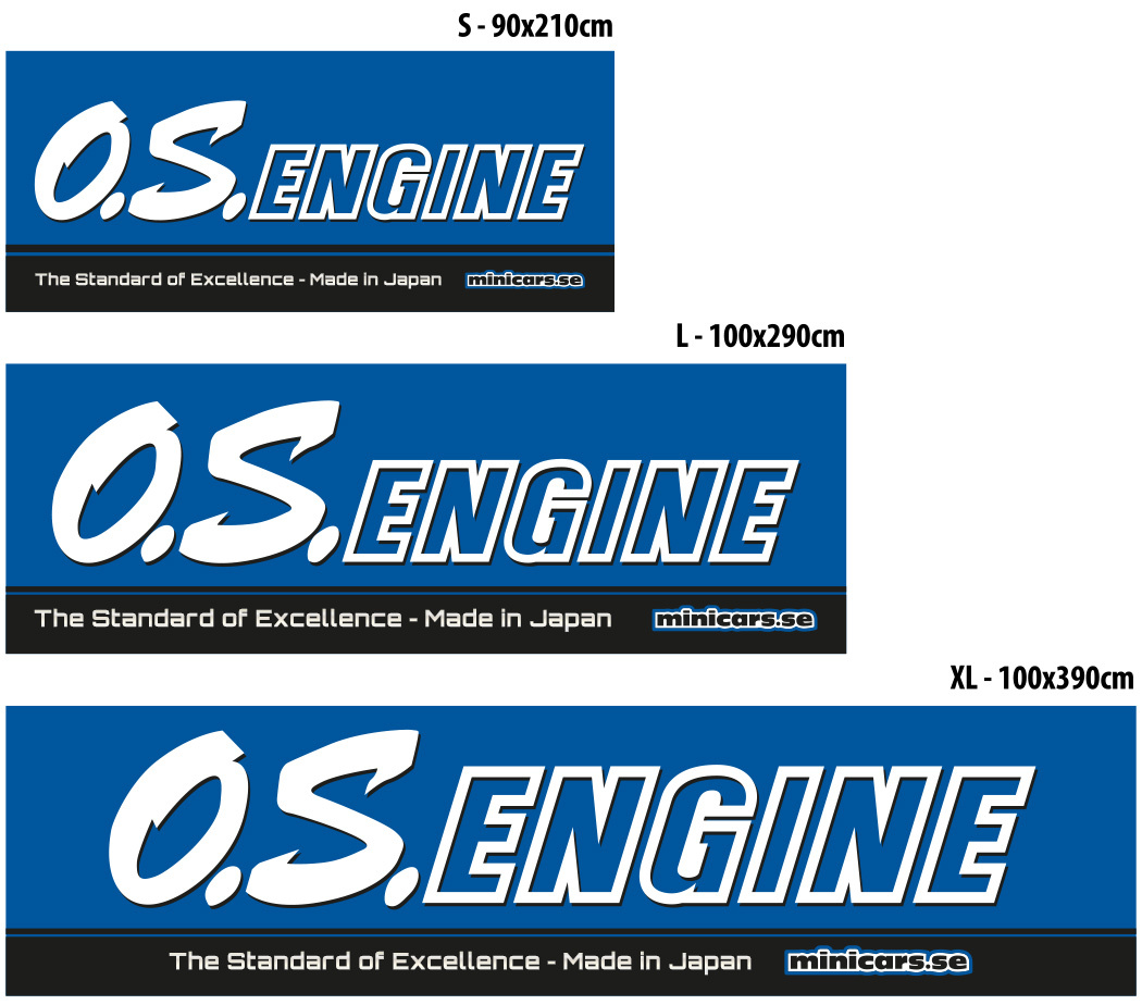 Banner O.S.Engine - L 100x290cm