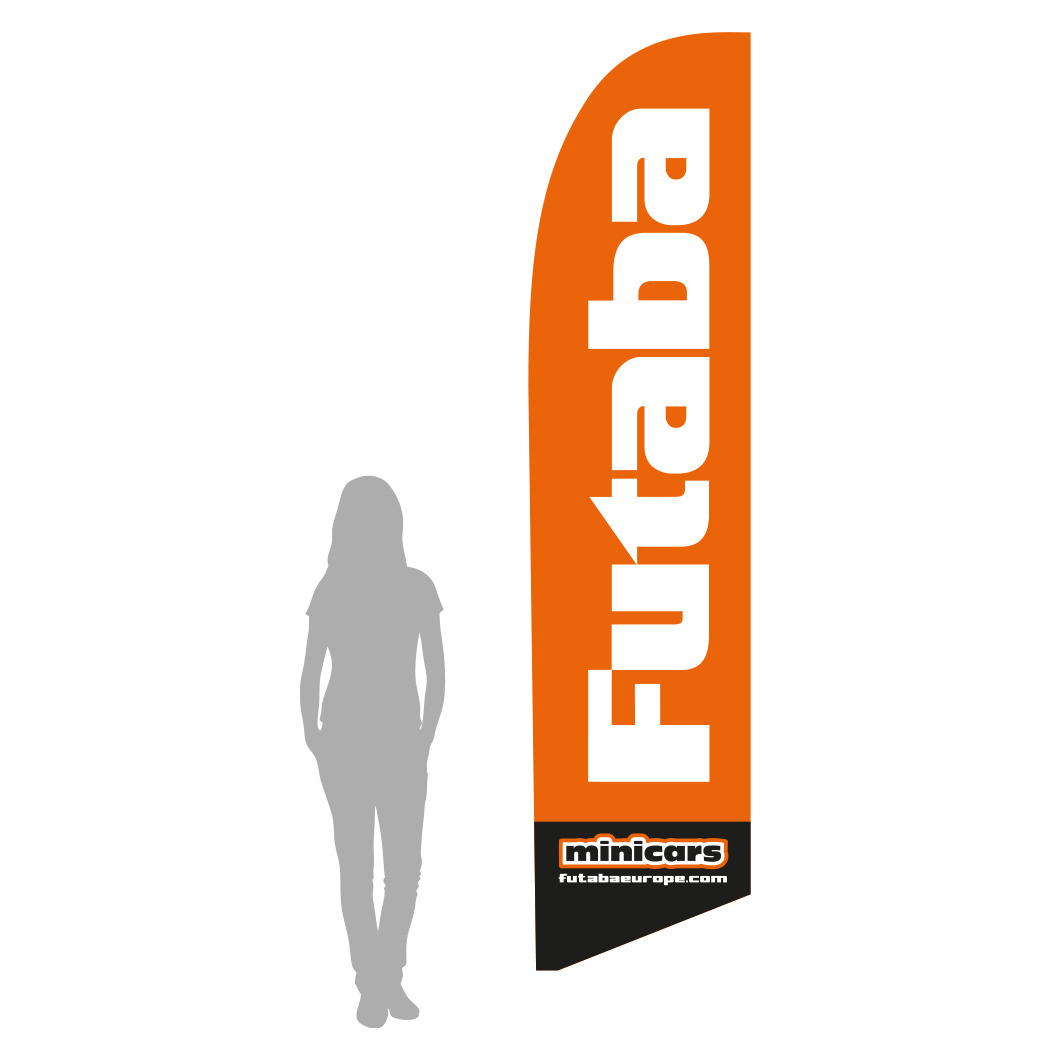 Beachflagga Futaba - M 310cm
