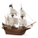OcCre Buccaneer 1/100 Piratskepp 565mm med Färgset OcCre Buccaneer 1/100 Piratskepp 565mm med Färgset