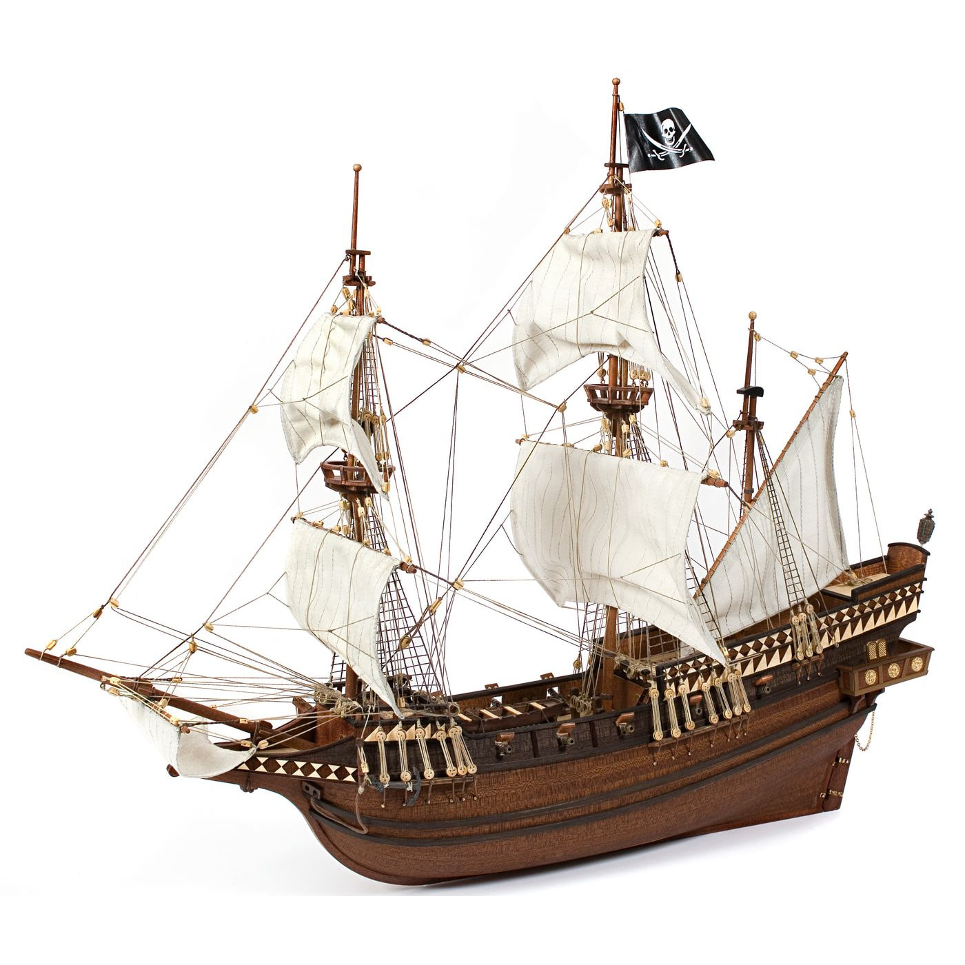 OcCre Buccaneer 1/100 Piratskepp 565mm med Färgset