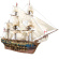 OcCre HMS Bounty 1/45 Skepp 915mm OcCre HMS Bounty 1/45 Skepp 915mm