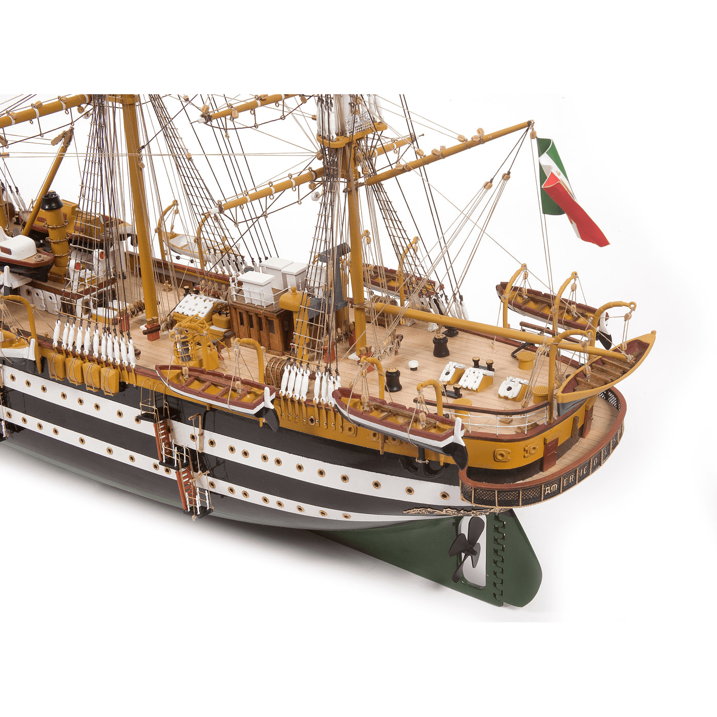 OcCre Amerigo Vespucci 1/100 Skolfartyg 980mm utan Segel