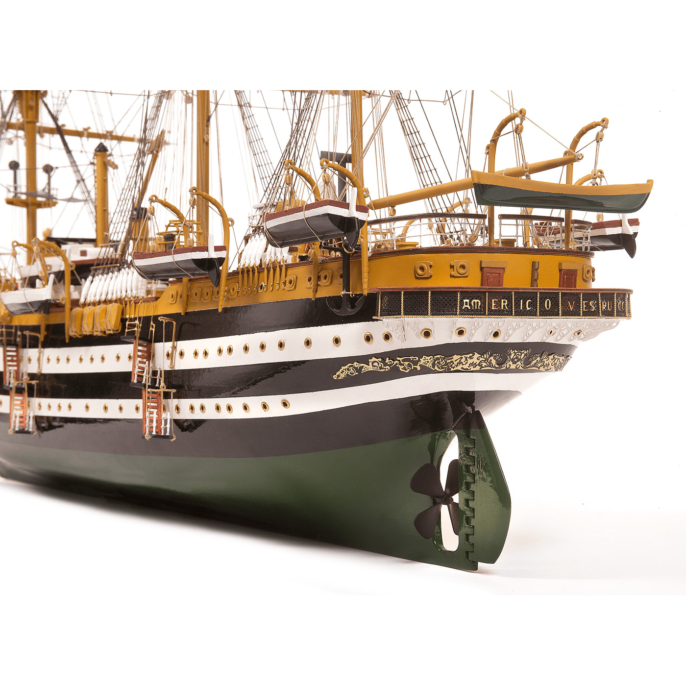 OcCre Amerigo Vespucci 1/100 Skolfartyg 980mm utan Segel