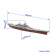 OcCre USS Missouri (BB-63) 1/200 Slagskepp 1355mm OcCre USS Missouri (BB-63) 1/200 Slagskepp 1355mm
