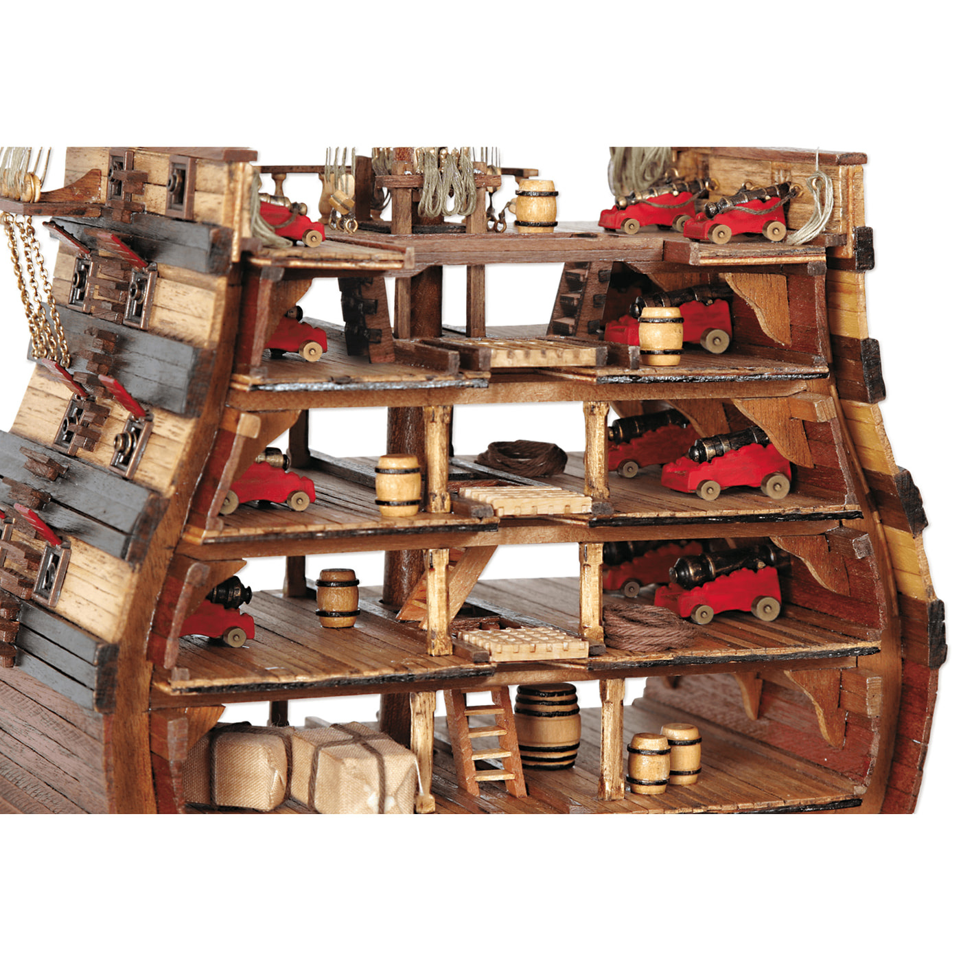 OcCre Santisima Trinidad 1/90 Skepp 90mm Genomskärning