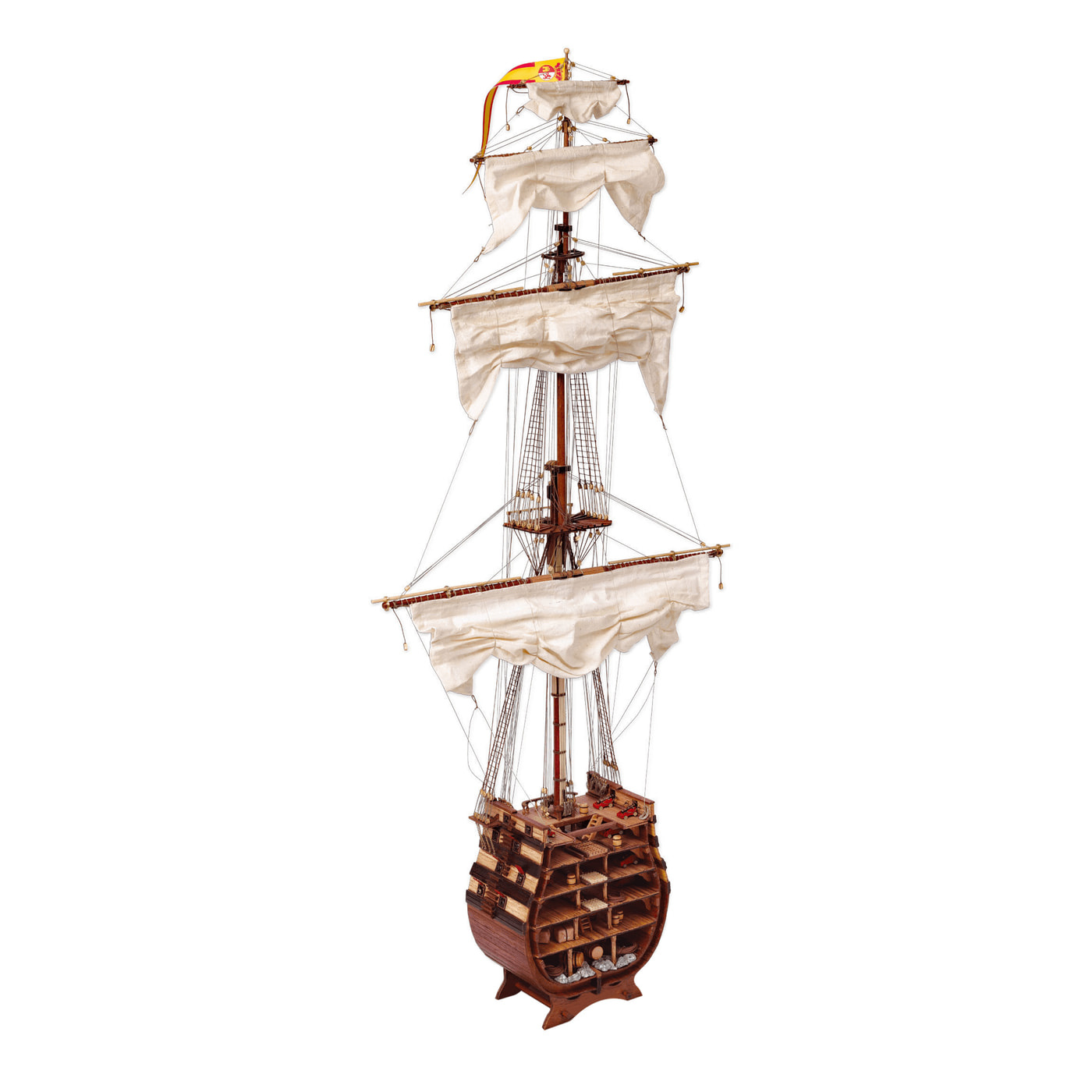 OcCre Santisima Trinidad 1/90 Skepp 90mm Genomskärning