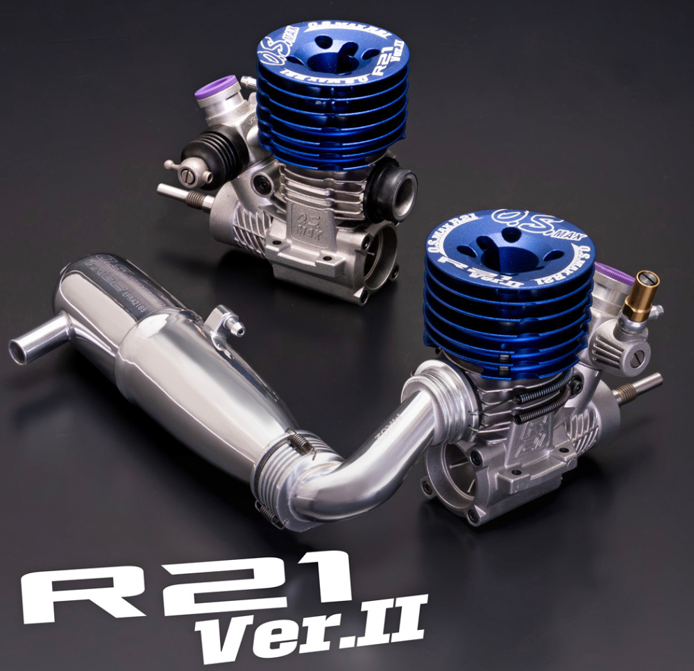 O.S.Engine MAX-R21 V.2 On-Road Racing Engine