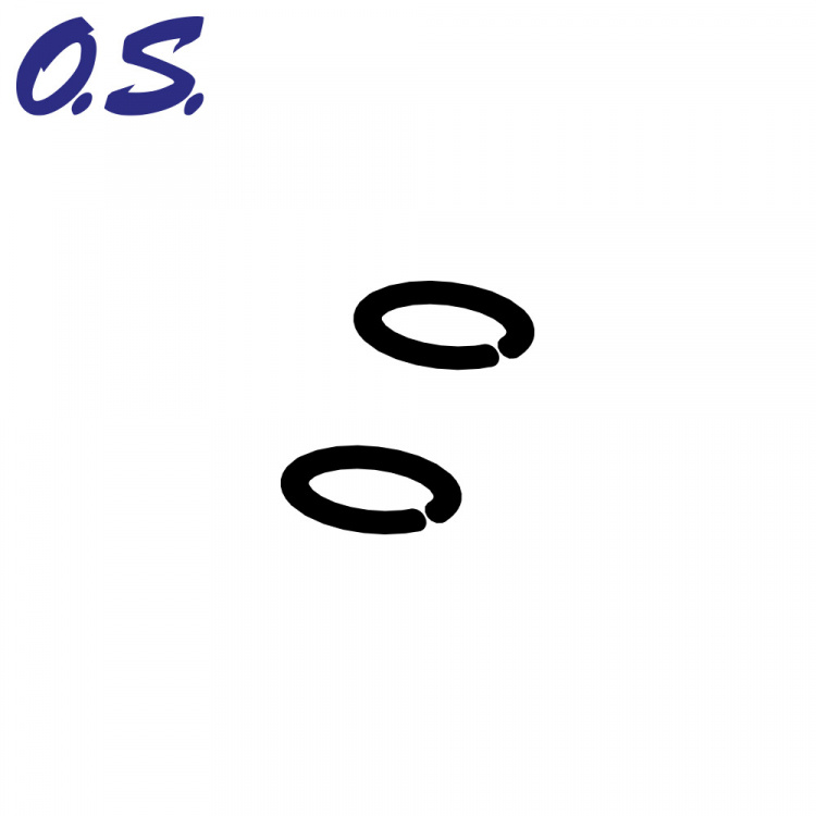 O.S. Kolvbults Klips (2) 12TG, 18CVR, 21VG, 28XZ