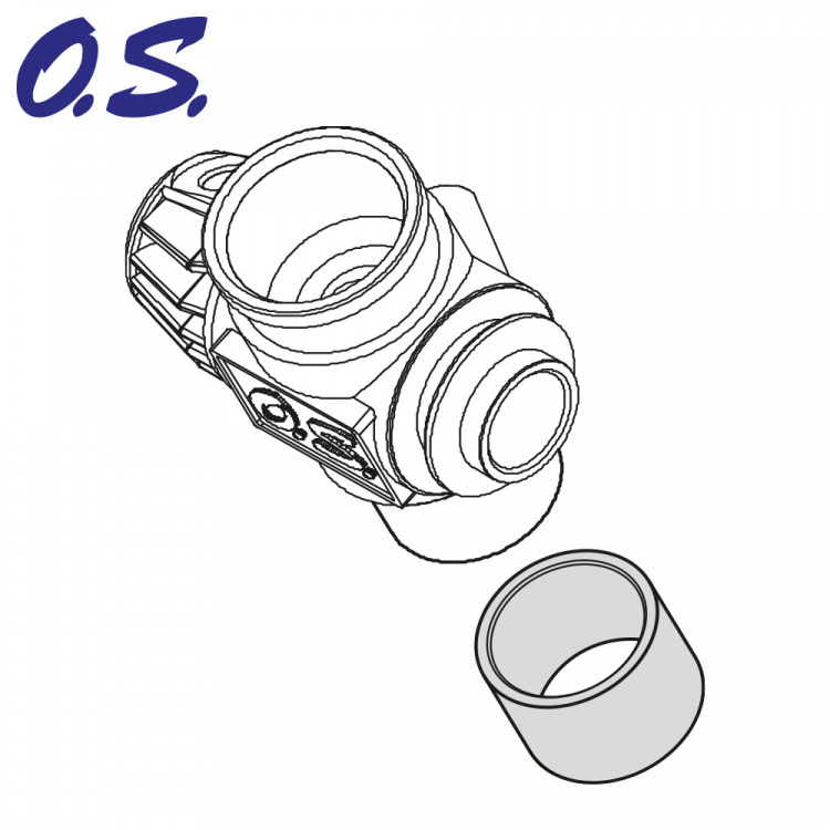 O.S. Förgasarhus 12F5(B)