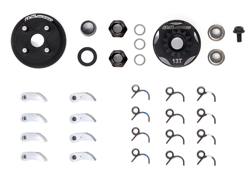 O.S. Koppling Off-Road 4-delad O.S.SPEED