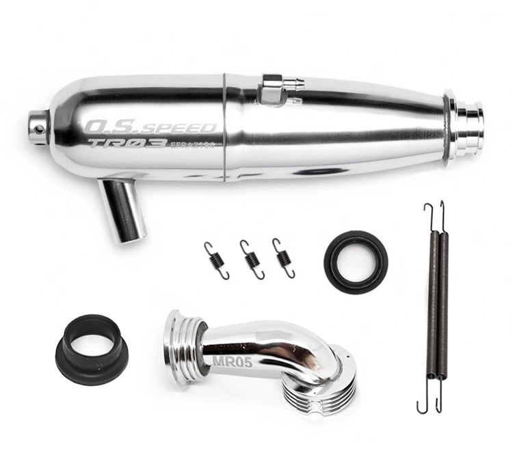 O.S. Avgassystem Komplett TR03 V2 EFRA2196 1/8 Banbil