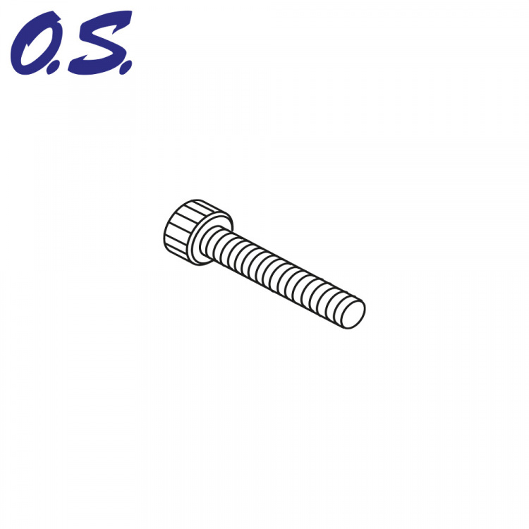 O.S. Insexskruv M2.6x15mm (10)