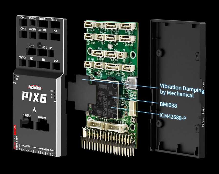 RadioLink PIX6 Flight Controller