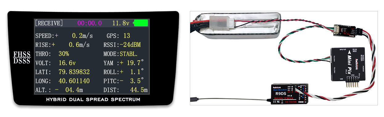 RadioLink PRM-03 OSD Telemetri Sensor
