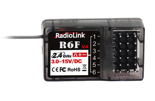 RadioLink Mottagare R6F 6-kanaler