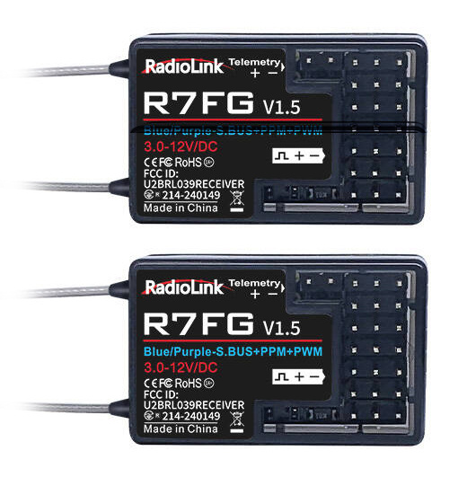 RadioLink RC6GS V3 inkl. 2st R7FG Mottagare