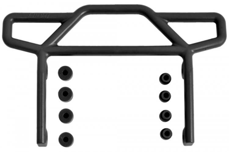 RPM Bumper Bak Svart Rustler 2WD