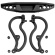 RPM Bumper Bak Svart Stampede 2WD RPM Bumper Bak Svart Stampede 2WD