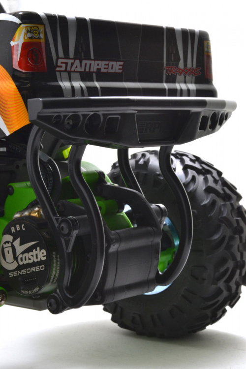 RPM Bumper Bak Svart Stampede 2WD