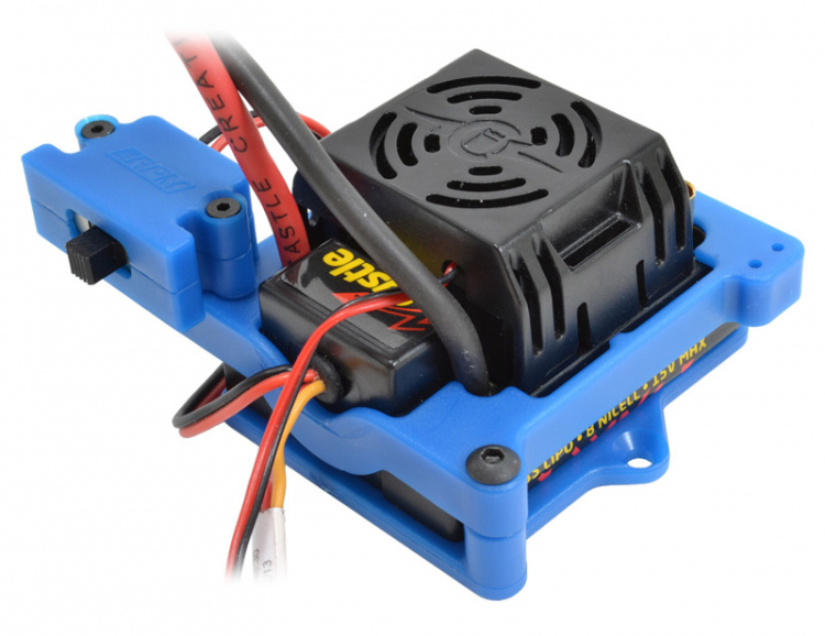 RPM Hållare Svart Castle Sidewinder 3/SCT Traxxas 1/10