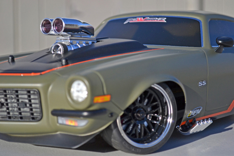 RPM Kompressor Attrapp för Huvmontering Kromad