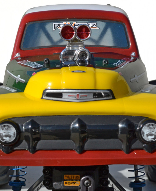 RPM Kompressor Shotgun för Huvmontering Kromad