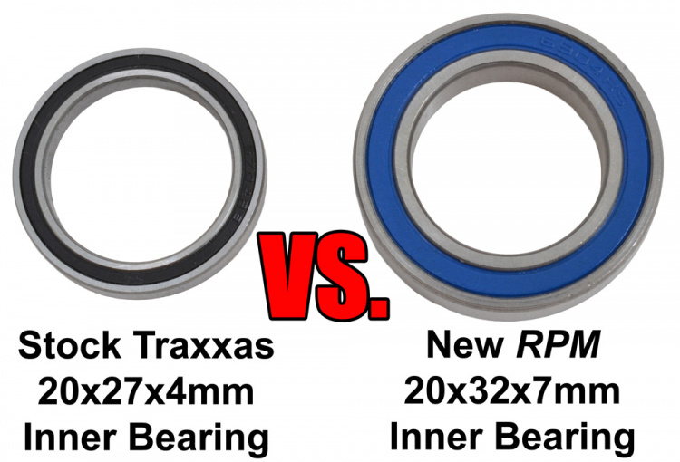 RPM Styrspindel Fram Överdimensionerad X-Maxx (par)