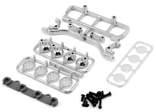 RPM Takramp 4st Extraljus Krom (LED ingår ej)