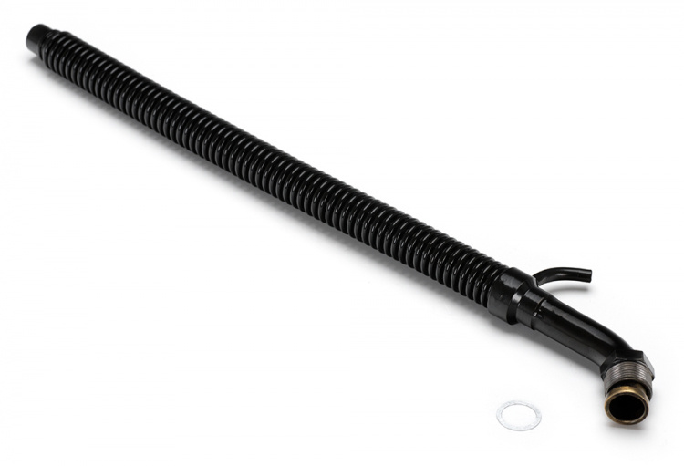 Flexibel ljuddämpare höger med trycknippel