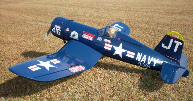 Saito FA-120R3 20cc 4-takts 3-cyl Stjärnmotor Metanol