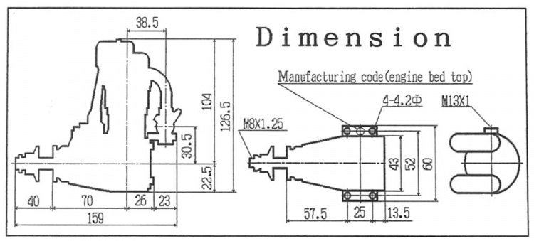 Saito FA-125A 20,5cc 4-takts Metanolmotor