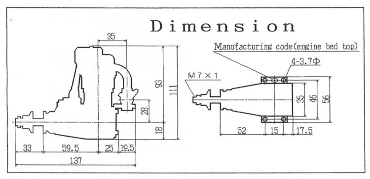 Saito FA-82B 13,8cc 4-takts Metanolmotor