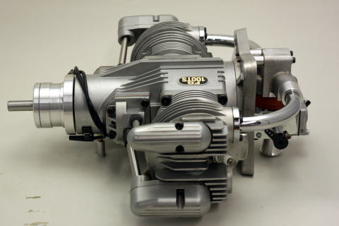 Saito FG-100TS Twin 4-takts Bensinmotor