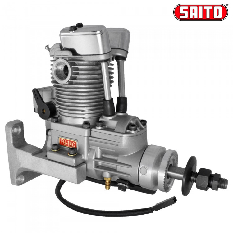 Saito FG-14C 14cc 4-takts Bensinmotor
