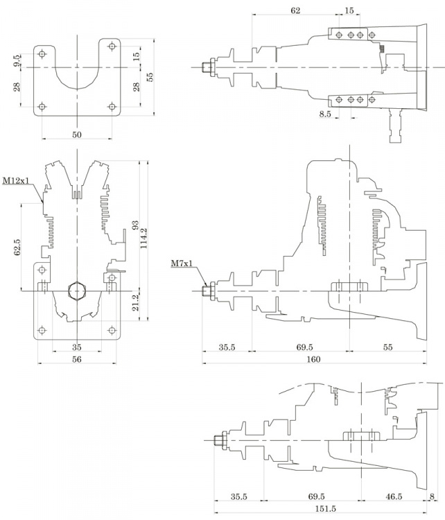 Saito FG-14C 14cc 4-takts Bensinmotor