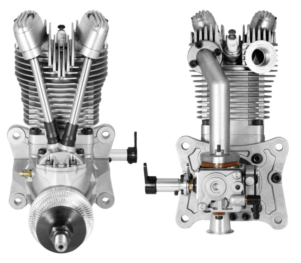 Saito FG-41X 41.2cc 4-takts Bensinmotor